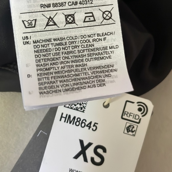 NWT Adidas Hyper Glam Mesh Leopard Print Tights black gray long leggings size XS - Picture 15 of 16